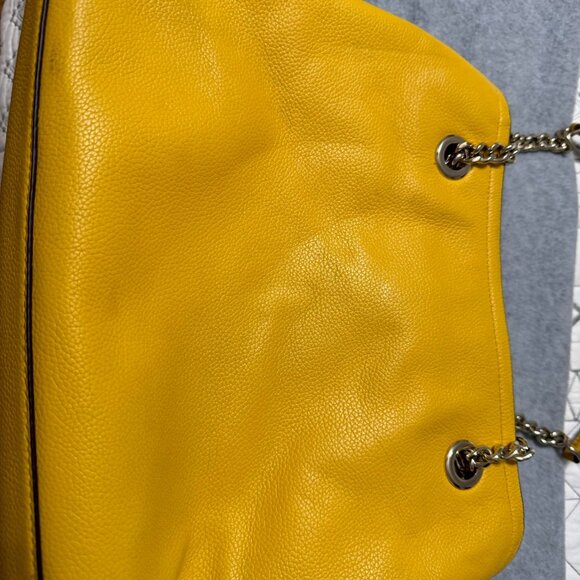 KATE SPADE YELLOW/GOLD Jordyn handbag, Pebbled leather - Picture 2 of 10